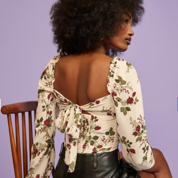 Reformation Bacio Top Regency (NWT), Size 8 - Picture 2 of 6